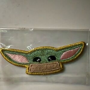 Stoney Clover Lane Star Wars small Grogu logo patch new in wrap